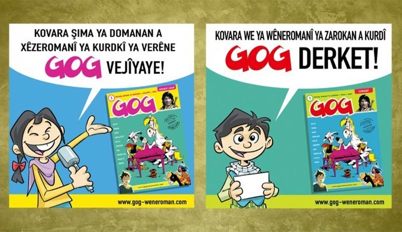 İlk Kürtçe çizgi roman çocuk dergisi 'GOG' yayın hayatına başladı