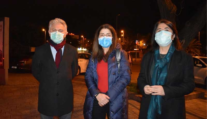 HDP'li vekiller, Emniyet önünden seslendi: Burada işkence devam ediyor