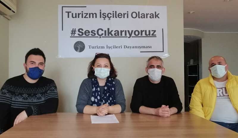 Turizm işçileri Meclis'e seslendi, 7 talep sıraladı