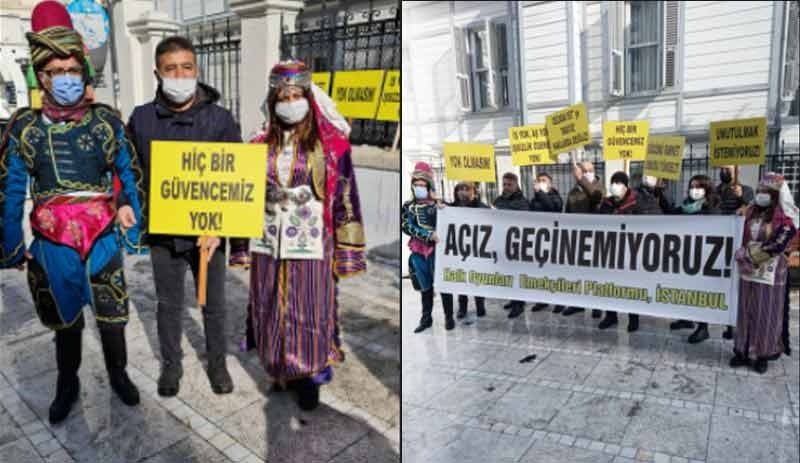 Halk Oyunları Emekçileri Platformu: Açız, işsiziz