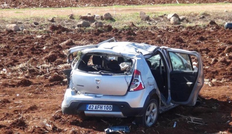 Urfa’da çalışmaya giden inşaat işçilerinin bulunduğu araç kaza yaptı: 6 kişi yaralandı