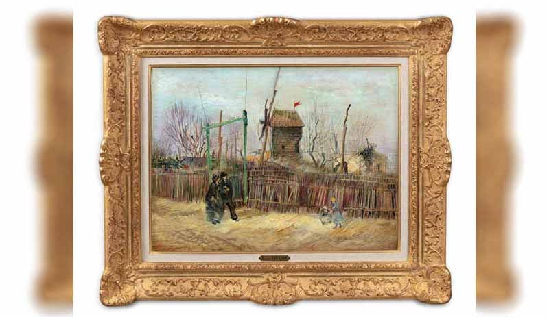 Van Gogh’un sergilenmemiş eseri Montmartre 10 milyon dolara açık arttırmada