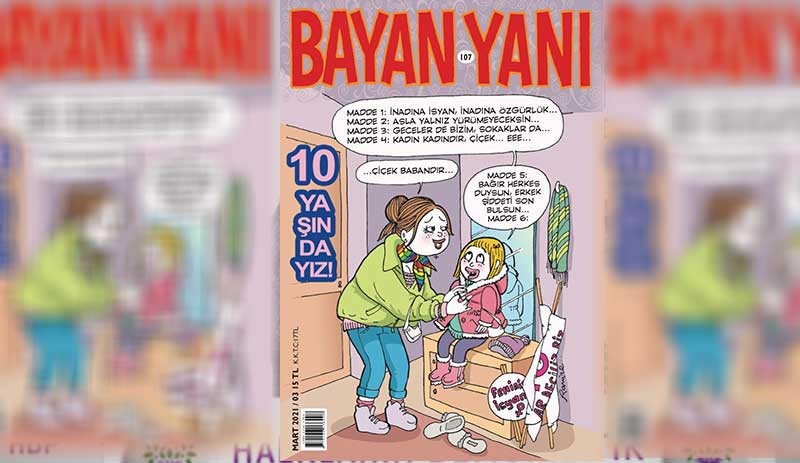 Bayan Yanı'ndan 8 Mart'a özel kapak