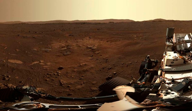 NASA'nın 'Mars kaşifi' kaydettiği sesi Dünya'ya gönderdi