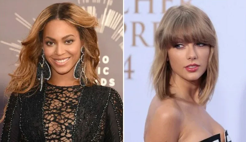 Beyoncé ve Taylor Swift tarih yazdı