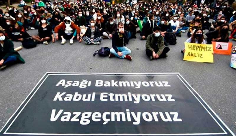 Boğaziçi öğrencileri tutuklu 6 arkadaşı için boykot başlattı