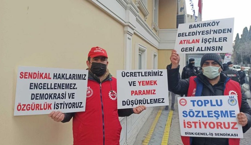 Bakırköy Belediyesi İşçileri: Yetki itiraz davası geri çekilsin