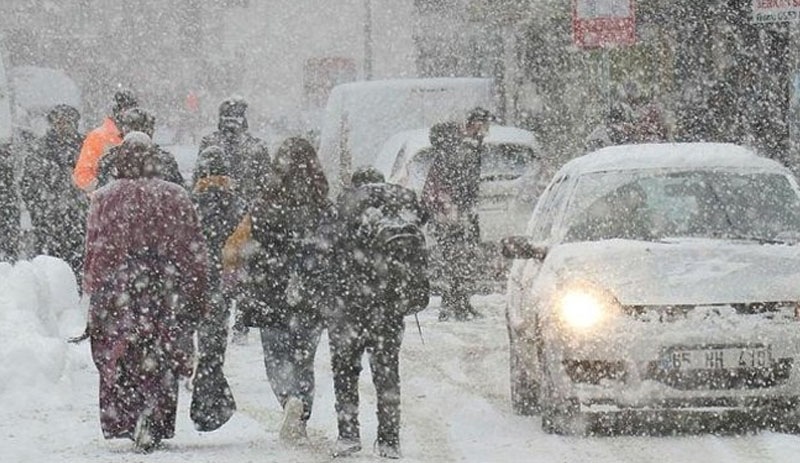 Meteoroloji'den 14 il için kuvvetli kar yağışı uyarısı