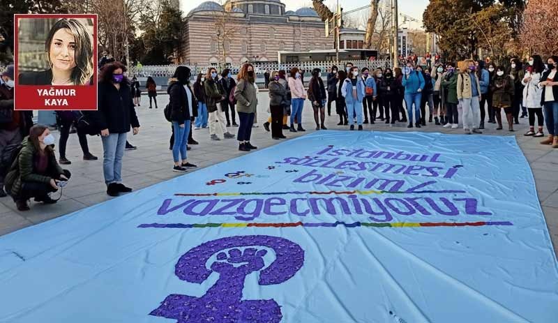 Kadınlar, İstanbul Sözleşmesi için sokakta: Sözleşmenin feshedilmesine karşı ses çıkar