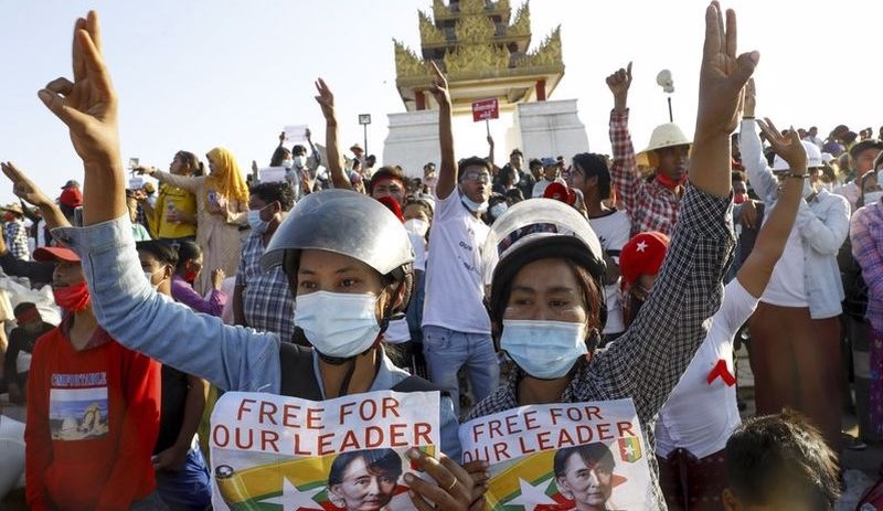 Myanmar'da darbe karşıtı protestolarda 1 günde 80’den fazla can kaybı