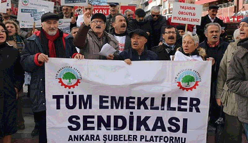 Ankara Valiliği'nin talebiyle kapatılmak istenen Tüm Emekliler Sendikası'nın davası 30 Nisan'da