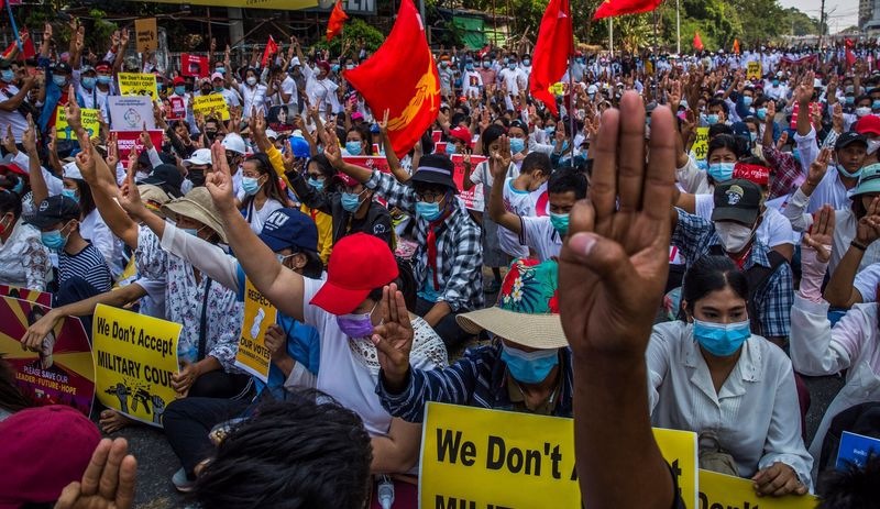 Myanmar'da darbe karşıtı protestolarda can kaybı 753'e yükseldi