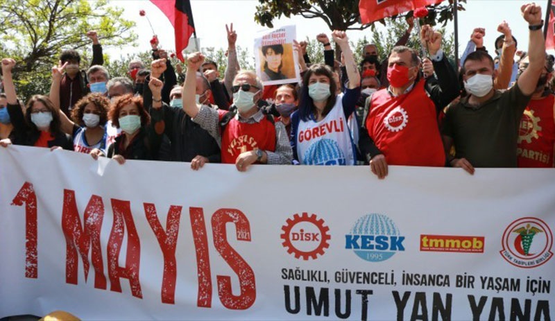 Kadıköy'de 1 Mayıs kutlaması