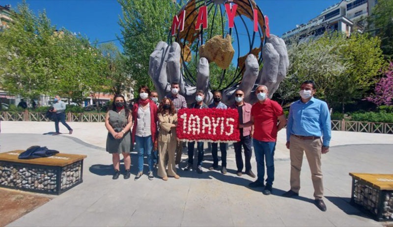 Dersim'de 1 Mayıs Anıtı açıldı