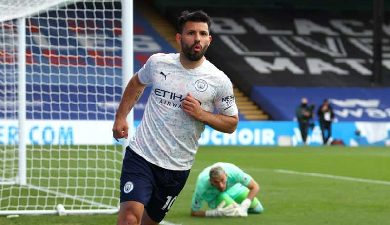 Agüero attı, City şampiyonluk ateşini yaktı