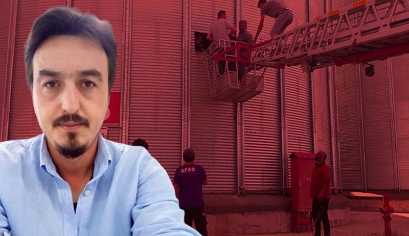 İş cinayeti: Teknisyen, bakım için girdiği siloda boğularak hayatını kaybetti