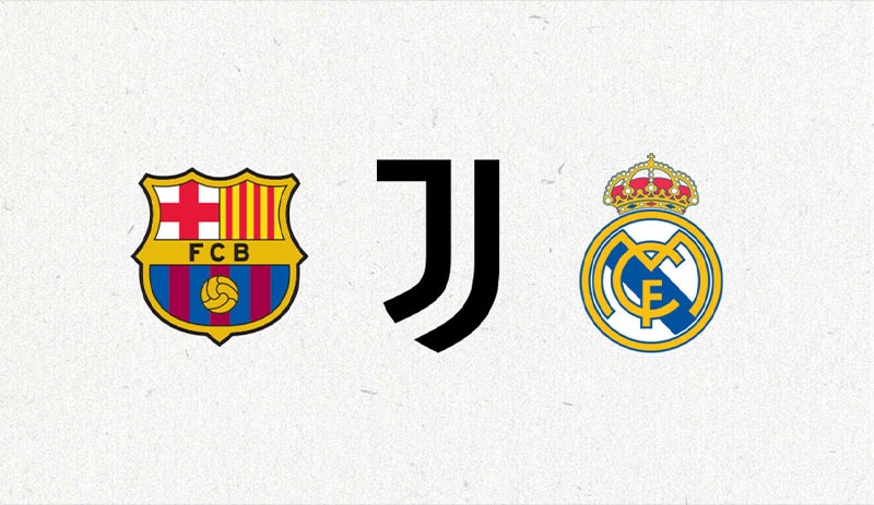 Real Madrid, Barcelona ve Juventus'tan ortak açıklama