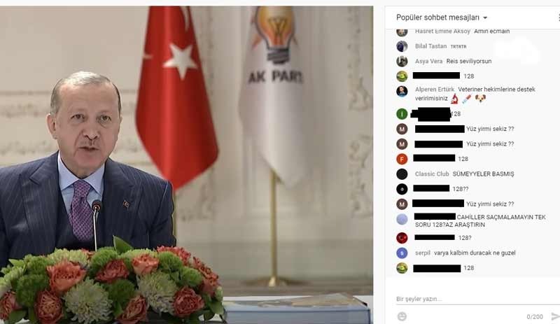 Gençlerden Erdoğan’a canlı yayında ‘128 Milyar’ tepkisi