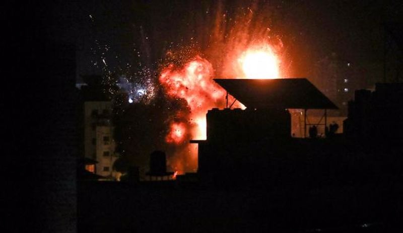 İsrail, Gazze'nin tarım alanlarını ve güvenlik merkezini vurdu