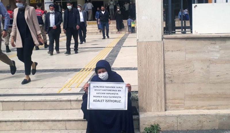 Urfa Barosu'ndan açıklama:  İktidar Şenyaşar ailesinin taleplerinden rahatsız