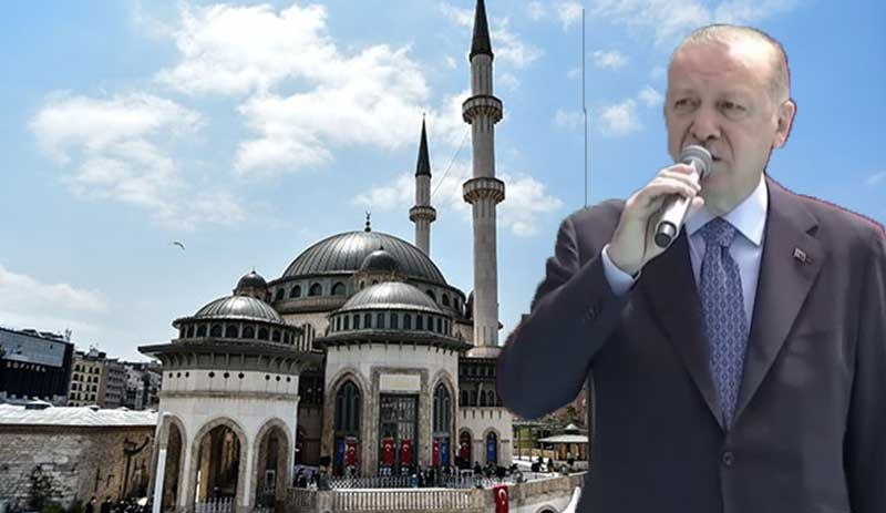 Erdoğan Taksim Camii'nin açılışında Gezi eylemlerini hedef aldı