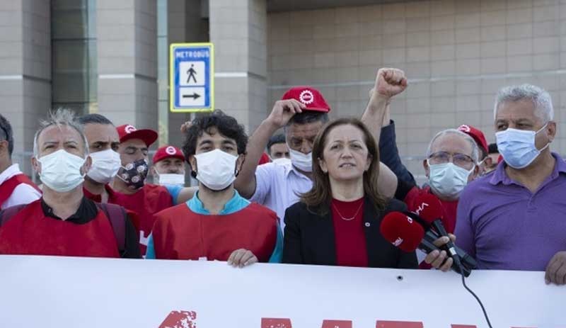 DİSK'e açılan 1 Mayıs davası ertelendi: Taksim'e sahip çıkmaktan vazgeçmeyeceğiz