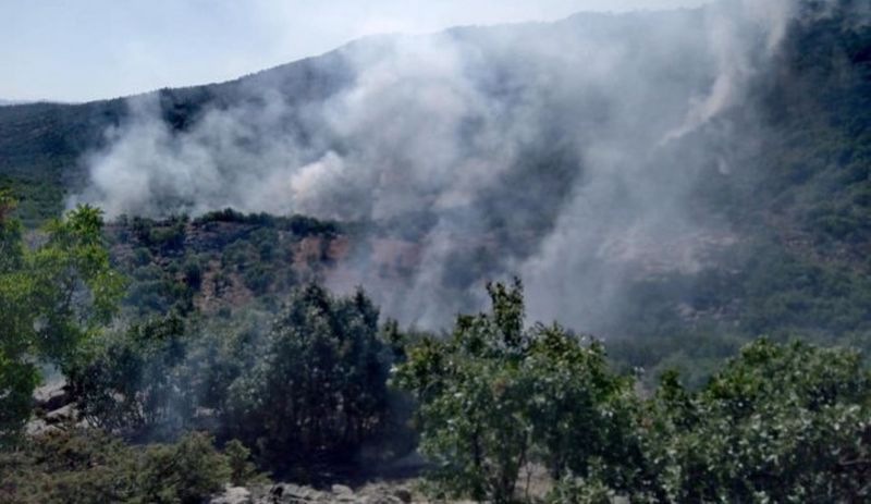 Dicle’deki yangın Elazığ sınırına ulaştı: 'Komple yanarsa terörist kalmaz'