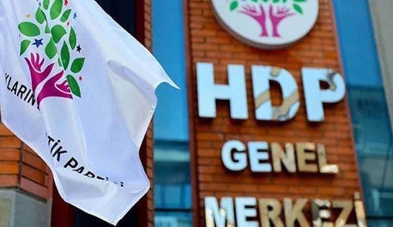 HDP iddianamesi için kabul istemi: Raportör ilk incelemeyi kabul etti