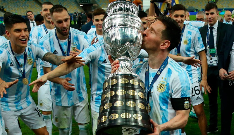 Copa America'da şampiyon Arjantin: Messi ilk büyük uluslararası kupasını kazandı