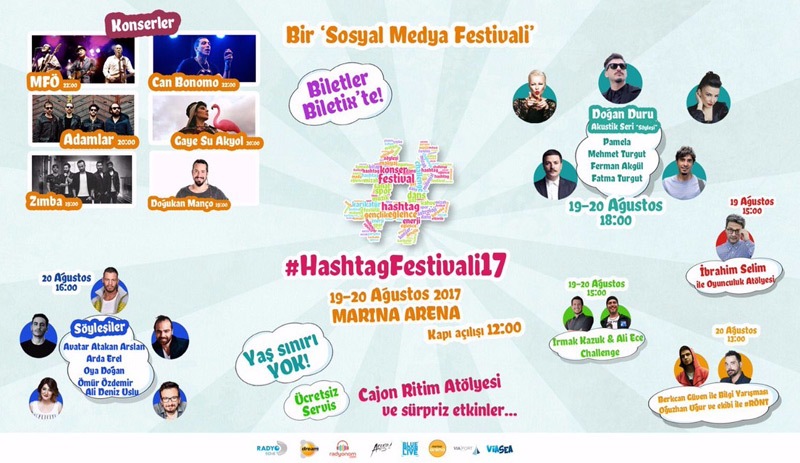 Farklı bir festival: #Hashtag