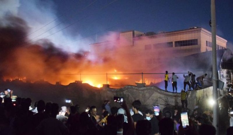 Irak’taki hastane yangını 'kasten çıkarılmış olabilir' iddiası