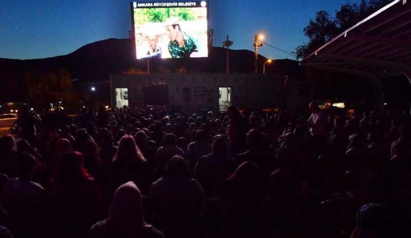 Ankara'da 'Açık Havada Sinema' günleri başlıyor