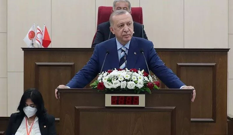 Erdoğan'ın Kıbrıs'taki açıklamaları BM'ye taşınıyor