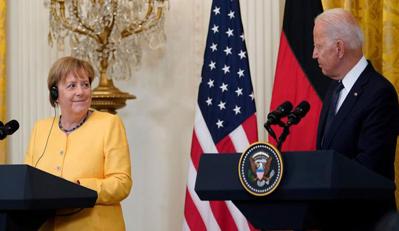 Biden ve Merkel Kuzey Akım 2 projesinde anlaştı: Rusya memnun, Ukrayna tepkili