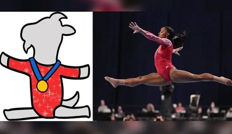 Yıldız cimnastikçi Simone Biles, kendi emojisi olan ilk kadın atlet oldu