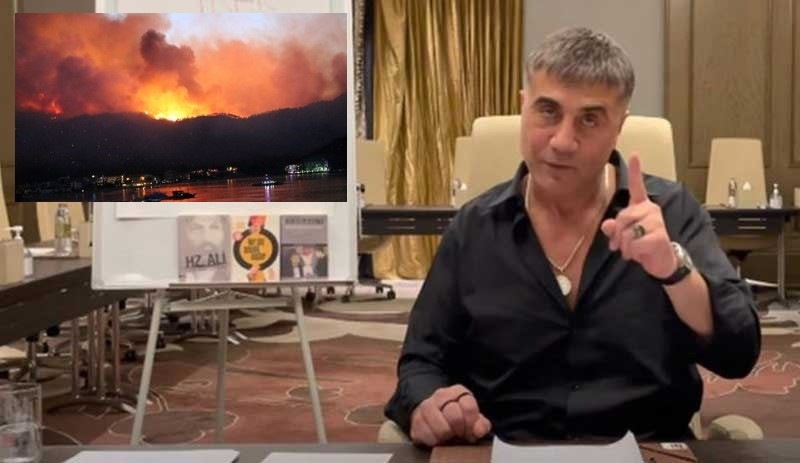 Sedat Peker: Yangınları HDP’liler çıkarıyor demek, binalarına saldırtma amacından başka ne olabilir?