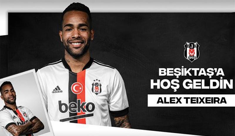 Alex Teixeira resmen Beşiktaş'ta