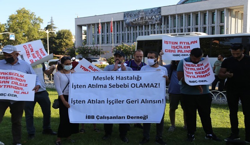 İşten çıkarılan İBB işçileri: Haklarımızdan vazgeçmeyeceğiz