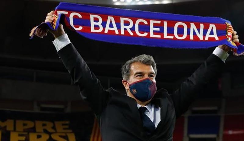 Barcelona Başkanı Laporta: Avrupa Süper Ligi'ni engelleyemezler