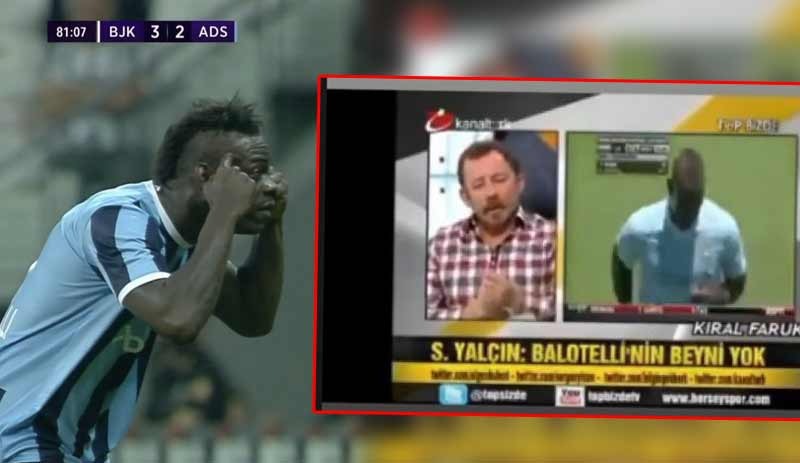 Sergen Yalçın’dan Mario Balotelli’ye: Direkt bana yaptı