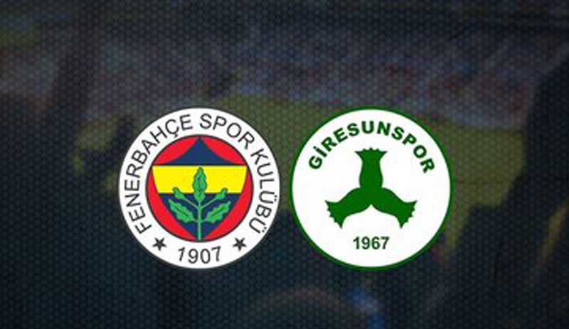 Fenerbahçe'nin Giresunspor karşısındaki ilk 11'i belli oldu