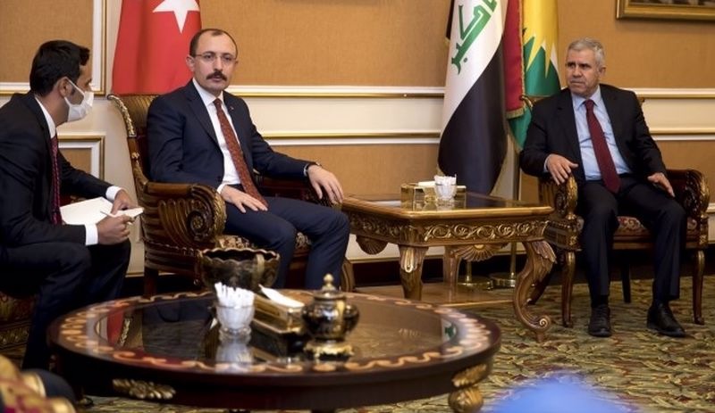 Bakan Mehmet Muş, Barzaniler ile görüşmek için Erbil’de