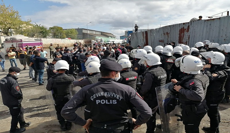 Kâğıt işçilerinin depolarına polis baskını yapılmıştı; İstanbul Valiliği açıklama yaptı