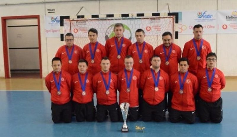 Down Sendromlular Futsal Milli Takımı Avrupa Şampiyonu oldu