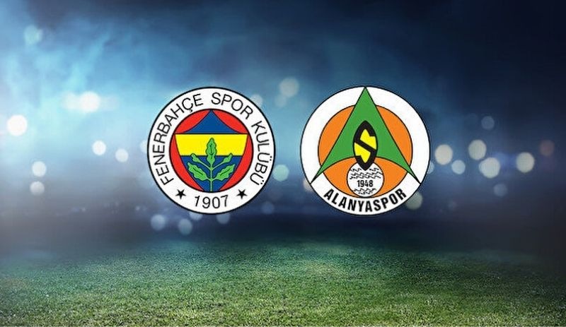 Fenerbahçe-Alanyaspor karşılaşmasında ilk 11'ler