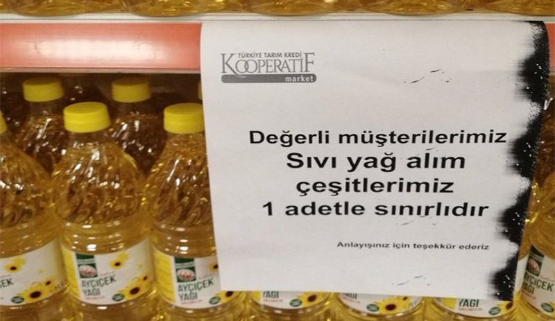 Erdoğan'ın 'fiyatlar uygun' dediği Tarım Kredi'de ayçiçek yağı alımına sınır