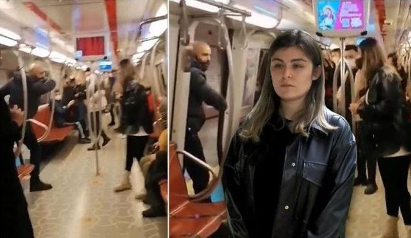 Metroda bıçakla tehdit edilen kadın yaşananları anlattı: Tamamen şans eseri kurtulduk