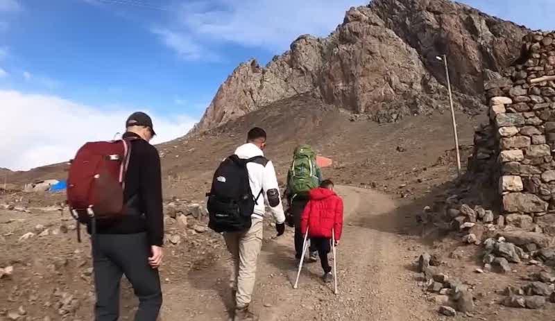 Tekelti Dağı’na tırmanan ilk ampute sporcu oldu: En büyük hayalimdi