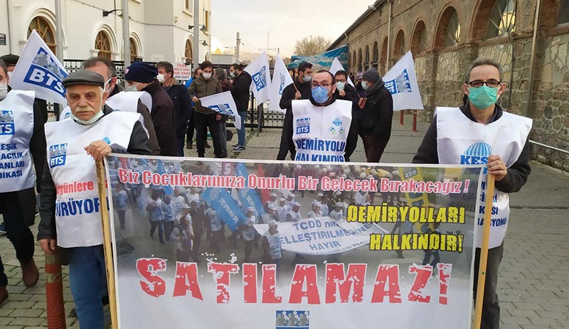 Demiryolu işçileri: TCDD'de kurulacak holdingin organizasyon şeması bilerek sızdırıldı