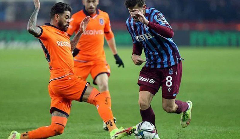 Trabzonspor - Başakşehir maçı beraberlikle sona erdi